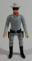 Vintage 1980 LR TV Inc The Legend of The Lone Ranger Character 3 3/4" Tall Toy Action Figure - Hong Kong