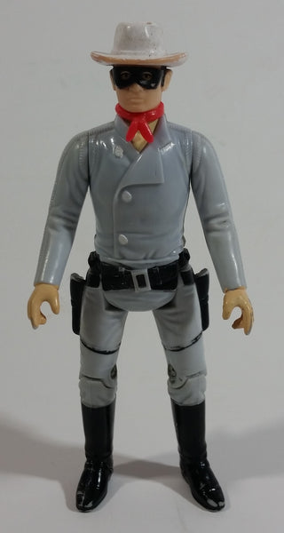 Vintage 1980 LR TV Inc The Legend of The Lone Ranger Character 3 3/4" Tall Toy Action Figure - Hong Kong