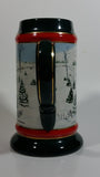 1991 Budweiser Holiday Stein Collection The Season's Best Ceramic Beer Stein By Artist Susan Sampson - Handcrafted in Brazil by Ceramarte