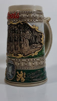 ﻿1990 Ceramarte Coors Brewing Company 1935 Print Advertisement Hand Painted Ceramic Beer Stein Made in Brazil