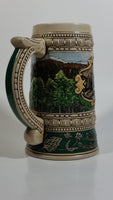 ﻿1990 Ceramarte Coors Brewing Company 1935 Print Advertisement Hand Painted Ceramic Beer Stein Made in Brazil