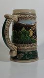 ﻿1990 Ceramarte Coors Brewing Company 1935 Print Advertisement Hand Painted Ceramic Beer Stein Made in Brazil