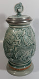 ﻿1992 Avon Limited Edition Ceramarte Christopher Columbus New World Stein Hand Painted Ceramic Beer Stein Made in Brazil