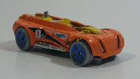 2016 Hot Wheels HW Formula Space Gearonimo Orange Die Cast Toy Car Vehicle