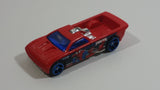 2015 Hot Wheels Ultimate Spider-Man vs The Sinister 6 Bedlam Truck Red Plastic Body Die Cast Toy Car Vehicle