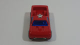 2015 Hot Wheels Ultimate Spider-Man vs The Sinister 6 Bedlam Truck Red Plastic Body Die Cast Toy Car Vehicle