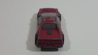 Vintage 1985 Hot Wheels Crack Ups Smash Mobile Maroon Die Cast Toy Car Vehicle Hong Kong