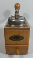 Vintage Zassenhaus Wood and Metal Coffee Grinder Mill 150 Made in Western Germany