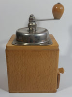 Vintage Zassenhaus Wood and Metal Coffee Grinder Mill 150 Made in Western Germany