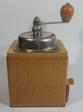 Vintage Zassenhaus Wood and Metal Coffee Grinder Mill 150 Made in Western Germany