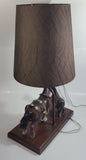 Vintage Gilbert Products Clydesdale Horse 19" Tall Table Lamp Light