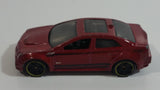 2013 Hot Wheels HW Showroom Asphalt Assault '09 Cadillac CTS-V Metallic Maroon Die Cast Toy Luxury Car Vehicle