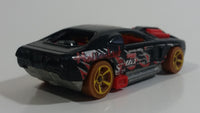 2014 Hot Wheels Chrome Racers Hollowback Black Die Cast Toy Car Vehicle