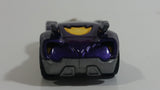 2010 Hot Wheels Wall Tracks Seesaw Smash Howlin' Heat Metalflake Purple Die Cast Toy Car Vehicle