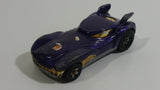 2010 Hot Wheels Wall Tracks Seesaw Smash Howlin' Heat Metalflake Purple Die Cast Toy Car Vehicle