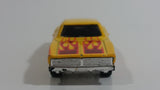 2016 Hot Wheels HW Flames '69 Dodge Charger Yellow Die Cast Toy Muscle Car Vehicle