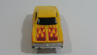 2016 Hot Wheels HW Flames '69 Dodge Charger Yellow Die Cast Toy Muscle Car Vehicle