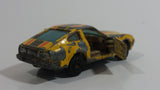 Vintage Yatming No. 1062 Datsun 280 Z-T Yellow Die Cast Toy Car Vehicle with Opening Doors - Hong Kong