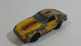 Vintage Yatming No. 1062 Datsun 280 Z-T Yellow Die Cast Toy Car Vehicle with Opening Doors - Hong Kong