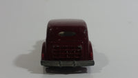 1983 Hot Wheels '35 Classic Caddy Cadillac Maroon Die Cast Toy Car Vehicle