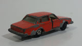 Extremely Rare HTF Vintage 1970s Yatming Volvo 244 DL No. 1058 Orange Die Cast Toy Car Vehicle with Opening Doors - Hong Kong