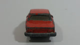 Extremely Rare HTF Vintage 1970s Yatming Volvo 244 DL No. 1058 Orange Die Cast Toy Car Vehicle with Opening Doors - Hong Kong