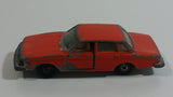 Extremely Rare HTF Vintage 1970s Yatming Volvo 244 DL No. 1058 Orange Die Cast Toy Car Vehicle with Opening Doors - Hong Kong