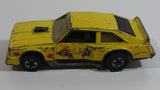 1982 Hot Wheels Flat Out 442 Yellow Die Cast Toy Muscle Car Vehicle GHO - Hong Kong