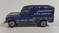 Vintage 1984 Corgi Land Rover Duckhams Race Support Dark Blue Die Cast Toy Car Vehicle