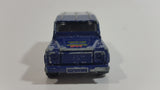 Vintage 1984 Corgi Land Rover Duckhams Race Support Dark Blue Die Cast Toy Car Vehicle