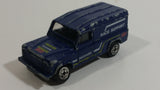 Vintage 1984 Corgi Land Rover Duckhams Race Support Dark Blue Die Cast Toy Car Vehicle