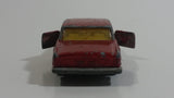 Vintage 1979 Lesney Matchbox Superfast No. 39 Rolls Royce Silver Shadow II Dark Red Die Cast Toy Car Vehicle with Opening Doors