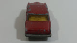 Vintage 1979 Lesney Matchbox Superfast No. 39 Rolls Royce Silver Shadow II Dark Red Die Cast Toy Car Vehicle with Opening Doors