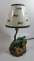 1999 John Deere Green Resin Tractor 12" Tall Table Lamp Light