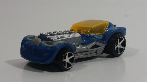 2008 Hot Wheels Dieselboy Blue Plastic Toy Car Vehicle McDonald's Happy Meal