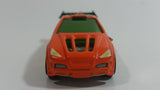 2012 Hot Wheels Asphalt Assault Neon Orange Die Cast Toy Car Vehicle - McDonald's Happy Meal 7/8