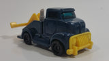 1997 Hot Wheels Tow Truck Dark Blue Plastic Body Die Cast Toy Car Vehicle McDonald's Happy Meal