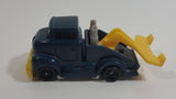 1997 Hot Wheels Tow Truck Dark Blue Plastic Body Die Cast Toy Car Vehicle McDonald's Happy Meal