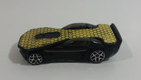 2008 Hot Wheels Hybrid Racers Solar Reflex Chrome Gold Metalflake Black Die Cast Toy Car Vehicle