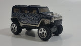 2006 Hot Wheels First Editions Hummer H2 Metalflake Dark Blue Die Cast Toy Car Vehicle