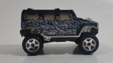 2006 Hot Wheels First Editions Hummer H2 Metalflake Dark Blue Die Cast Toy Car Vehicle