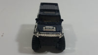 2006 Hot Wheels First Editions Hummer H2 Metalflake Dark Blue Die Cast Toy Car Vehicle