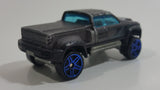 2009 Hot Wheels Color Shifters Mega Duty Truck Grey Black Die Cast Toy Car Vehicle