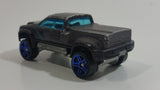 2009 Hot Wheels Color Shifters Mega Duty Truck Grey Black Die Cast Toy Car Vehicle