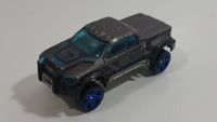 2009 Hot Wheels Color Shifters Mega Duty Truck Grey Black Die Cast Toy Car Vehicle