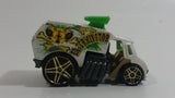 2010 Hot Wheels Insectirides Cool-One White Die Cast Toy Car Vehicle