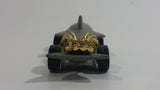 2007 Hot Wheels Street Beasts Sharkruiser Flat Grey Die Cast Toy Car Shark Shaped Vehicle - 3SP