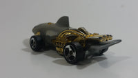 2007 Hot Wheels Street Beasts Sharkruiser Flat Grey Die Cast Toy Car Shark Shaped Vehicle - 3SP