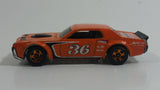 2015 Hot Wheels HW Race Track Aces '68 Mercury Cougar Orange Die Cast Toy Muscle Car Vehicle