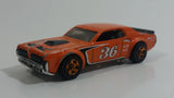 2015 Hot Wheels HW Race Track Aces '68 Mercury Cougar Orange Die Cast Toy Muscle Car Vehicle